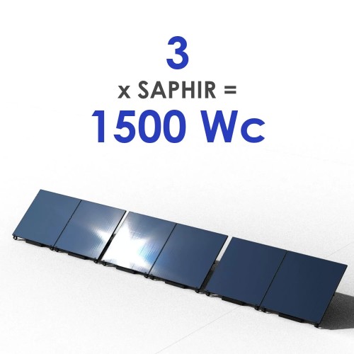 Panneau solaire plug and play SAPHIR 1500Wc