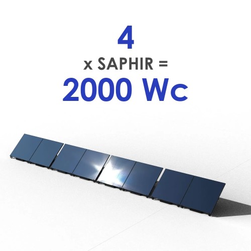 Panneau solaire plug and play SAPHIR 2000Wc