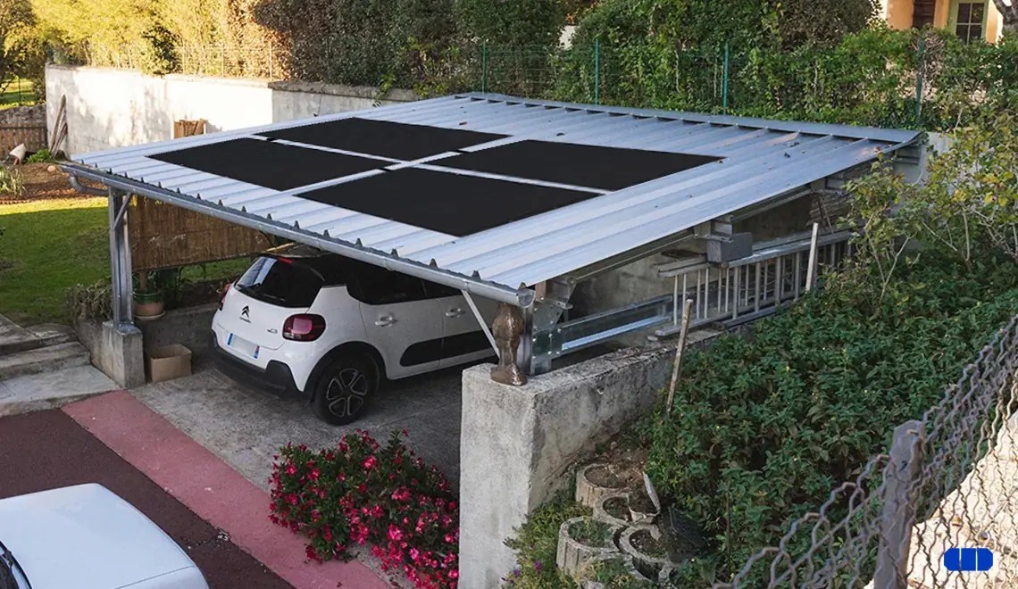  Transformez votre abri de voiture en Abri Solaire Photovoltaïque pour l'autoconsommation